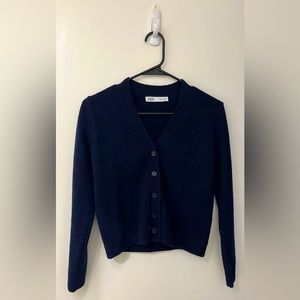 Zara 100% Wool Cardigan